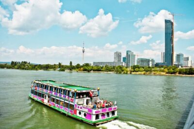 Vienna: 3.5-Hour Grand Danube River Cruise - Ships and route options: MS Wien vs MS Vindobona, plus Green and Modern Vienna