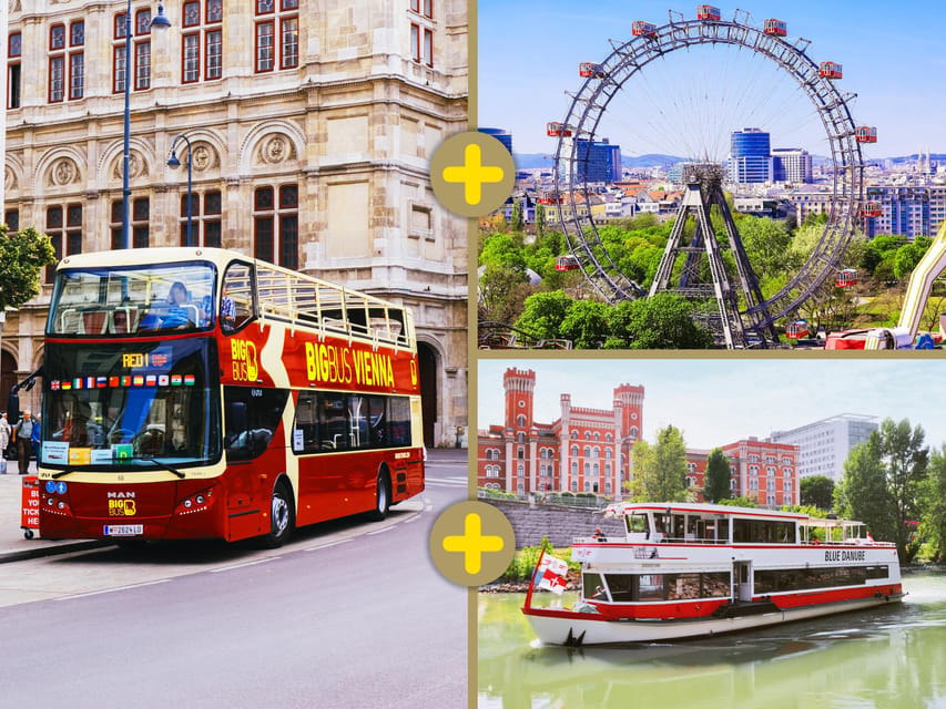 Vienna: Hop-on Hop-off, Ferris Wheel, and River Cruise - First, know what you’re buying: bus + Riesenrad + Danube