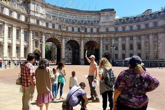 Westminster Walking Tour, River Cruise & Tower of London Entry - Stop 4: Whitehall and Downing Street from the right angle