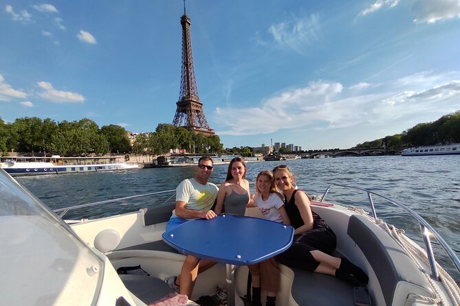 Your Private boat Captain Guide Explore Historical Paris - Grenelle’s Torch-Bearing Statue, Then the Eiffel Tower Reveal
